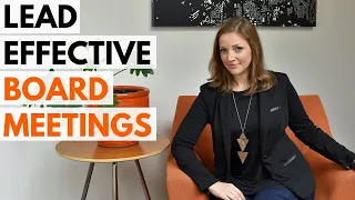 Leading Effective Nonprofit Board Meetings! 7 Tips