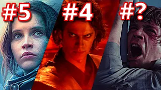 All 11 STAR WARS Movies Ranked