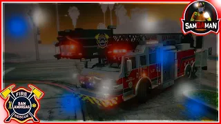 GTA 5 RP | Fire/EMS | Captain Sam Face Cam! | MidwestRP #160