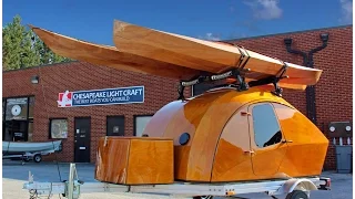 Teardrop Camper Kit by Chesapeake Light Craft - HD 1080p