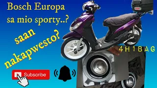 BOSCH EUROPA Horn sa Mio Sporty..? | Kasya pala | 4H1BAG | DENcio