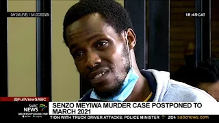 Senzo Meyiwa murder case postponed to next year