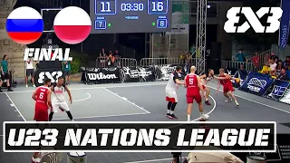 Russia vs Poland | Men's Final - Full Game | FIBA 3x3 U23 Nations League 2021 - Europe 1 | Stop 4