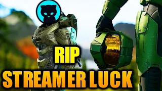 Streamer luck doesn't exist in Halo Infinite