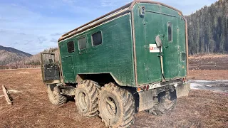 ЗИЛ 131 Бабай. Unimog. Рыбалка р. Клай.