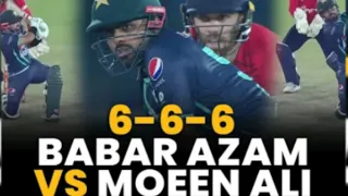 6 - 6 -6 | Babar Azam vs Moeen Ali | Pakistan vs England | 2nd T20I 2022 | PCB | MU2L pak