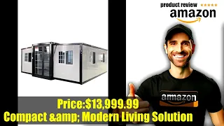 Buy Tiny Expandable Prefab House to Live in 1 Bathroom, 2 Rooms  1 Kitchen- Foldable House,