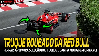 TRUQUE DA RED BULL FOI COPIADO E APERFEIÇOADO PELA FERRARI / NEWEY COM VÁRIAS PROPOSTAS