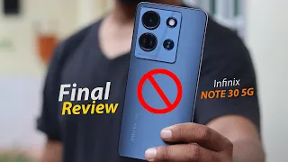 Infinix Note 30 5G After 25 days Uses || 5G Phone Under 15K Reality 😱 Must watch Before you Buy