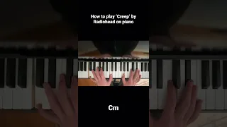 How to play ‘Creep’ by Radiohead on piano