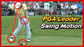 PGA Top Leader "Hideki Matsuyama" Solid Driver-Iron Swing & Slow Motion Tracers