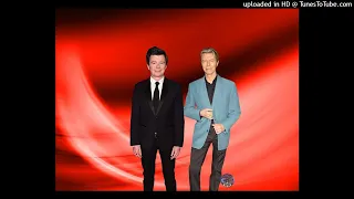 Rick Astley Ft David Bowie - Never Let's Gonna Give You Dance Up