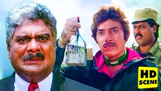 गेंडा स्वामी.. तुम्हारे मिसाइल के फ्यूज कंडक्टर निकल दिए है | Tirangaa | Raaj Kumar Action Climax