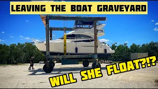 Leaving the Boat Graveyard - Will it sink?
