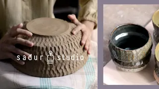 How to Make Pottery Bowl & The Glaze Results — Peaceful Handbuilding Pottery