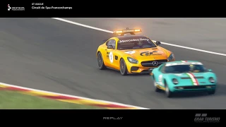 Gran Turismo™SPORT Mercedes-Benz AMG GT Safety Car on Circuit de Spa-Francorchamps