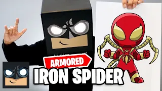 How To Draw Spiderman | Armored Iron Spider