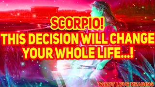 Scorpio Tarot LOVE Reading December 2021 This Decision Will Change Your Whole Life...!