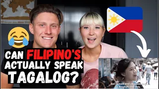 Can FILIPINO'S Speak Their Own Language? (TAGALOG Challenge) | UNBELIEVABLE Reaction!