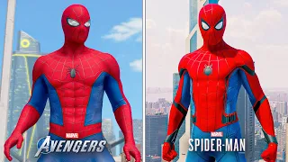 Marvel's Avengers Vs Marvel's Spider-Man Comparison