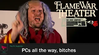 Flame War Theater - "Wall-E: Mac Or PC?"