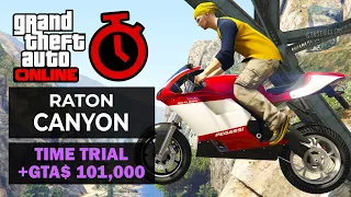 GTA Online Time Trial - Raton Canyon (Under Par Time)