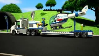 Helicopter Transporter  - LEGO City - 60049