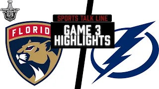 Panthers vs Lightning HIGHLIGHTS Game 3 | NHL Playoffs May 20