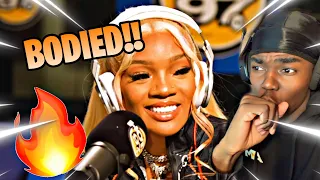 SHE SNAPPED!!! | GLORILLA FUNK FLEX FREESTYLE REACTION!!