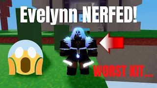 Evelynn Kit JUST GOT Nerfed And ITS BAD NOW... (Roblox Bedwars)