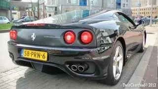 Ferrari 360 Modena - Full Throttle Loud Sounds!