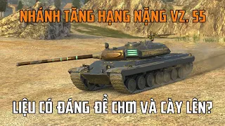 Nhánh tăng hạng nặng Vz. 55 | World Of Tanks Blitz