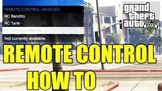 GTA 5 Online RC Personal Vehicle Currently Unavailable How To Guide