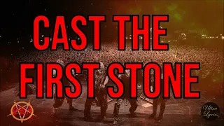 Slayer - Cast the First Stone (Lyrics on Screen Video 🎤🎶🎸🥁)