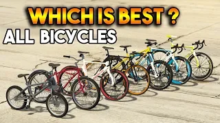 GTA 5 ONLINE : ALL BICYCLES- BMX, SCORCHER, ENDUREX, WHIPPET, TRI CYCLES, CRUISER (WHICH IS BEST?)