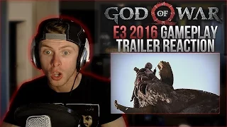 Vapor Reacts #23 | *NEW* God of War PS4 - E3 2016 Gameplay Trailer REACTION!!