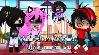 Aaron, Zane and Baby Aphmau stays in 1 room for 1 week II Part 5/ Day 5 II