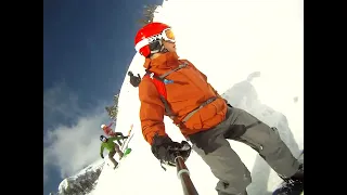 Snowboarding GoPro Mostly Half Asian