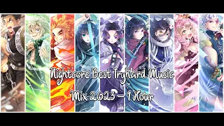 Nightcore Best Tryhard Music Mix 2023 《Rock Mix》 🔥 1 Hour 🔥