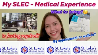 2022 St. Lukes Extension Clinic (SLEC) MY MEDICAL EXPERIENCE + TIPS & REQUIREMENTS 💯