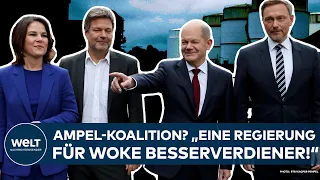 DEUTSCHLAND: Ampel-Koalition? "Eine Regierung für woke Besserverdiener!"