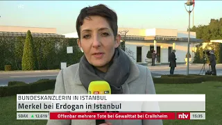 Live: So liefen die Gespräche zwischen Merkel und Erdogan