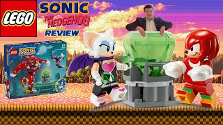 LEGO Sonic the Hedgehog Knuckles' Guardian Mech 76996 EARLY 2024 Set Review