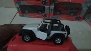 Wrangler Rubicon top open (White color)