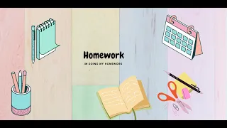 How to do Homework | After school Homework vlog| Homework