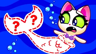 Little Mermaid Story🐟 Cite Cartoon for Kids 🌟 Learning Video by Purr-Purr Stories