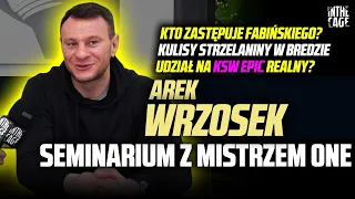 Arek WRZOSEK - sparingi z mistrzem ONE | Kulisy strzelaniny | KSW Epic? | Vitasovic