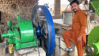 Incredible Cold Weather Start-up Of Diesel Oil Engine Will Leave You Speechless!@LehndaPunjabPK