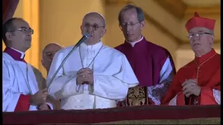 Pope Francis' first address