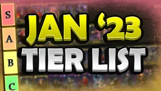 TIER LIST January 2023! [Watcher of Realms]